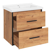  Тумба Монца 60 подвесная с раковиной Миранда/Como 60 ZM 