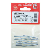 Заклепка вытяжная алюм/сталь 4,8х16 (10 шт) Заклепка вытяжная алюм/сталь 4,8х16 (10 шт)