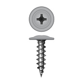  Саморезы металл-металл с прессшайбой ШСММ со сверлом 4,2х16мм, 1000шт, RAL 7004 серый 