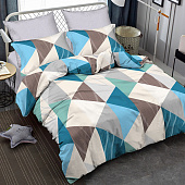  Комплект постельного белья 2 спальный Amore Mio BZ QR Homy, сатин 