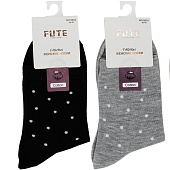  Носки женские Fute р. 36-40, цвет микс, высокий паголенок, 5633 