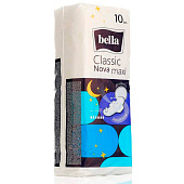 Гигиенические прокладки Bella Nova Maxi basic 10шт с покрытием сеточк Арт.BE-012-MW10-E11 Гигиенические прокладки Bella Nova Maxi basic 10шт с покрытием сеточк Арт.BE-012-MW10-E11