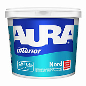 В/Д краска интерьерная AURA Nord 0,9л В/Д краска интерьерная AURA Nord 0,9л