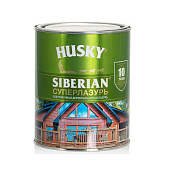 HUSKY SIBERIAN «Суперлазурь» ореховое дерево 0,9 л HUSKY SIBERIAN «Суперлазурь» ореховое дерево 0,9 л