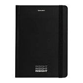 Блокнот с резинкой в клетку 96л, А5 145х203мм, твердая обложка, BRAUBERG, Insight, 113723 Блокнот с резинкой в клетку 96л, А5 145х203мм, твердая обложка, BRAUBERG, Insight, 113723