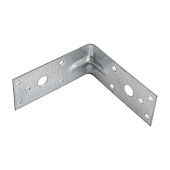  Уголок крепежный усиленный 90х90х40х1,8-2,0мм цинк 