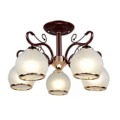 Светильник РС20158 BRN+FG/5C Светильник РС20158 BRN+FG/5C