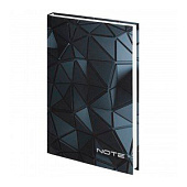  Ежедневник А5 недатированный 145х215, ламинированная обложка, 128 л, Staff, 3D Triangles, 113527 