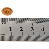  Заглушка под шуруп, №2, декоративная  ЗУБР, цвет бук, 40шт 