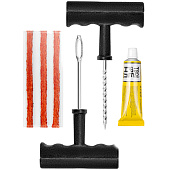 Набор для ремонта бескамерных шин ТВОЙ БРЕНД 6 предметов, скин-блистер Набор для ремонта бескамерных шин ТВОЙ БРЕНД 6 предметов, скин-блистер