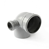 Отвод ПП 110/50х87 левый Отвод ПП 110/50х87 левый