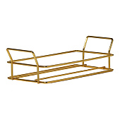 Менажница Magistro «Званый прием»,250 мл, 21,5х9,5х6 см, стекло, золотая 7571916 Менажница Magistro «Званый прием»,250 мл, 21,5х9,5х6 см, стекло, золотая 7571916