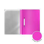  Скоросшиватель пластиковый А4 ErichKrause Soft Caribbean Sunset, 120/180 мкм, ассорти, 54874 