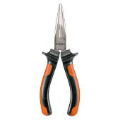 Длинногубцы прямые 160мм, двухкомпонентные рукоятки, FINLAND Длинногубцы прямые 160мм, двухкомпонентные рукоятки, FINLAND