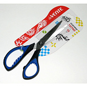 Ножницы 190мм deVENTE Tattoo 2-х цв. прорезин.кольца с лепестками, протравл.гравир.на лезв. (12144) 4091801 Ножницы 190мм deVENTE Tattoo 2-х цв. прорезин.кольца с лепестками, протравл.гравир.на лезв. (12144) 4091801