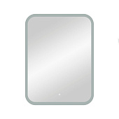 Зеркало с LED подсветкой Glamour Led 700х900 с бесконтактным сенсором Континент Зеркало с LED подсветкой Glamour Led 700х900 с бесконтактным сенсором Континент