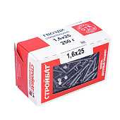 Гвозди строительные 1,6x25 ( 0,25 кг)