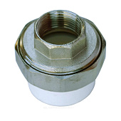 Муфта комб разъемная ВР 32х1 1/4" PPR Муфта комб разъемная ВР 32х1 1/4" PPR