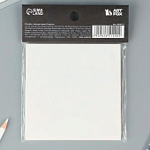 Прозрачные стикеры с липким слоем 75х75мм, 50 листов ArtFox 9826512 Прозрачные стикеры с липким слоем 75х75мм, 50 листов ArtFox 9826512