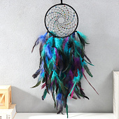 Ловец снов Водоворот сине-фиолетовый 16х60 см 9517781 Ловец снов Водоворот сине-фиолетовый 16х60 см 9517781