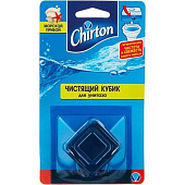  Чистящий кубик для унитаза Чиртон Морской Прибой 2в1 1 шт 