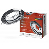 Светильник светодиодный GX53R-RT-C GX53 230В встраиваемый точечный поворот. метал. хром. IN HOME Светильник светодиодный GX53R-RT-C GX53 230В встраиваемый точечный поворот. метал. хром. IN HOME