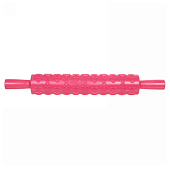 Скалка фигурная "Звездочки-сердечки" 37х5см 339-735 Скалка фигурная "Звездочки-сердечки" 37х5см 339-735