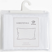 Наволочка 70х70 Этель хлопок, страйп-сатин, 4851837 Наволочка 70х70 Этель хлопок, страйп-сатин, 4851837