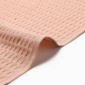  Набор кухонных полотенец (вафля) 35х60 Доляна коричнево-серый 3шт 