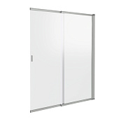 Шторка для ванны SCREEN SL-100-C-CH Bas 100х140 (2 ств.сдвижная) стекло 4мм Шторка для ванны SCREEN SL-100-C-CH Bas 100х140 (2 ств.сдвижная) стекло 4мм