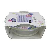  Кастрюля с крышкой ATMIX 1500мл 230х180х118мм  PL16 