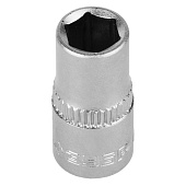 Головка торцовая (1/4") FLANK, 7мм, ЗУБР Головка торцовая (1/4") FLANK, 7мм, ЗУБР