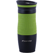 Термокружка 380мл из нержавеющей стали с TPR-вставкой и ремешком 2069A Термокружка 380мл из нержавеющей стали с TPR-вставкой и ремешком 2069A