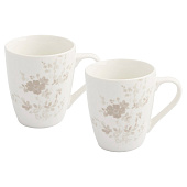  Кружка, 350 мл, 2 шт. фарфор Р, белая Florance ANLAF-MB2810-MUG2 