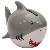  Копилка керамическая Акула/Shark 