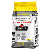 Клей для плитки, керамогранита Суперполимер GM-45 С0Т (5кг) /Геркулес Клей для плитки, керамогранита Суперполимер GM-45 С0Т (5кг) /Геркулес
