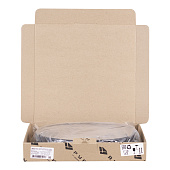 Часы настенные Текстура дерева круглые d=29 см корпус черный 2940-115 Часы настенные Текстура дерева круглые d=29 см корпус черный 2940-115