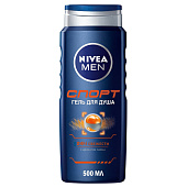  Гель для душа Nivea мужской Спорт 500мл 