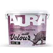 Декоративно-отделочный акриловый  материал «AURA Velour Matt»1 кг