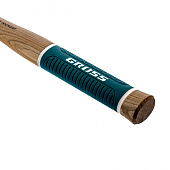 Молоток-гвоздодер 560г, обрезиненная рукоятка, угол 75, магнит AMERICAN HICKORY GROSS