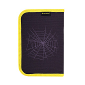 Пенал BRAUBERG с наполнением, 1 откидная планка, 24 предмета, 21х14 см, Venomous spider, 271526