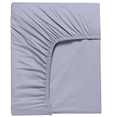 Простыня на резинке 180х200х20 цвет серый арт. 4080 Простыня на резинке 180х200х20 цвет серый арт. 4080