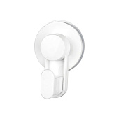 Крючок одинарный Easy белый на липучке B6681-2 Крючок одинарный Easy белый на липучке B6681-2