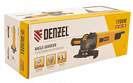 Углошлифовальная машина УШМ 125мм, 1100Вт, 3000-11000об/мин, Denzel AG125-1100 Углошлифовальная машина УШМ 125мм, 1100Вт, 3000-11000об/мин, Denzel AG125-1100