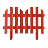 Палисадник, терракот, 7 секций, 28х300 см GRINDA 422205-T Палисадник, терракот, 7 секций, 28х300 см GRINDA 422205-T