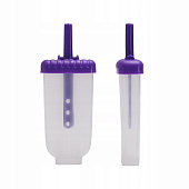 Набор форм для мороженого из пластика 6шт,фиолетовый 10117 Набор форм для мороженого из пластика 6шт,фиолетовый 10117