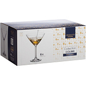 Набор бокалов для мартини Crystal Bohemia Colibri 280 мл (6шт) БСС0032 Набор бокалов для мартини Crystal Bohemia Colibri 280 мл (6шт) БСС0032