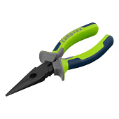 Длинногубцы прямые 160мм, фосфатирование, трехкомпонентные рукоятки, Сибртех Длинногубцы прямые 160мм, фосфатирование, трехкомпонентные рукоятки, Сибртех