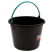 Ведро строительное ударопрочное 12л, пластмассовое, обрезиненная ручка, Matrix Ведро строительное ударопрочное 12л, пластмассовое, обрезиненная ручка, Matrix