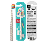 Зубная щетка Детская SPLAT Juicy Lab Магия единорога для детей жемчужная